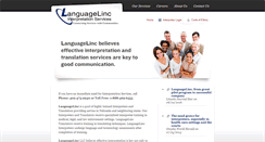 Desktop Screenshot of languagelinc.com